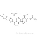 [6R- [6alpha, 7beta (Z)] - 3 - [[(Aminocarbonyl) oxy] methyl] -7 - [[2- [2 - [[(1,1-dimethylethoxy) carbonyl] amino] -4- Thiazolyl] -1-oxo-2-pentenyl] amino] -8-oxo-5-thia-1-azabicyclo [4.2.0] oct-2-en-2-carbonsäure-Verbindung mit N- (1-Methylethyl) -2-pr